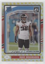 2024 Panini Donruss Optic Rated Rookie Flex Prizm /149 Ruke Orhorhoro #287 0dc2