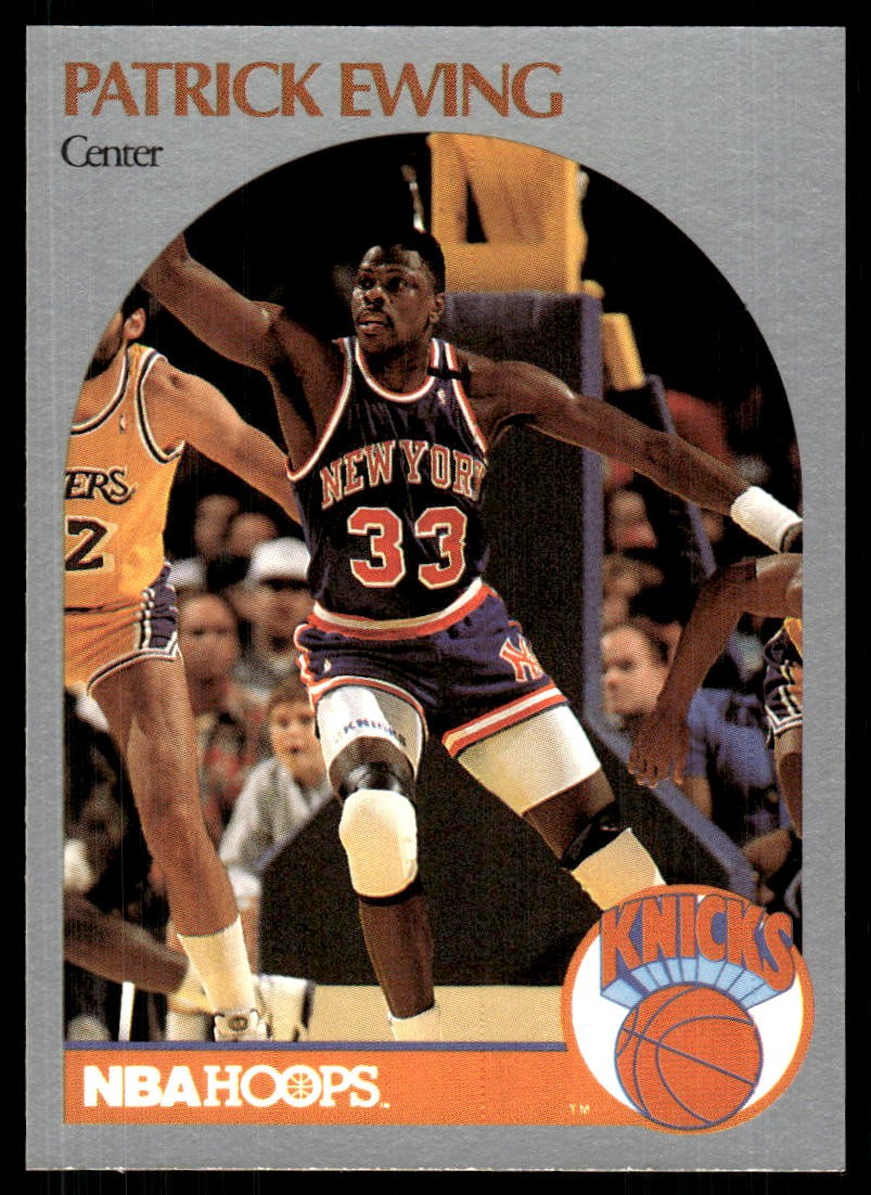 Patrick Ewing 1990-91 Hoops #203 Knicks FREE SHIPPING StackedPacks