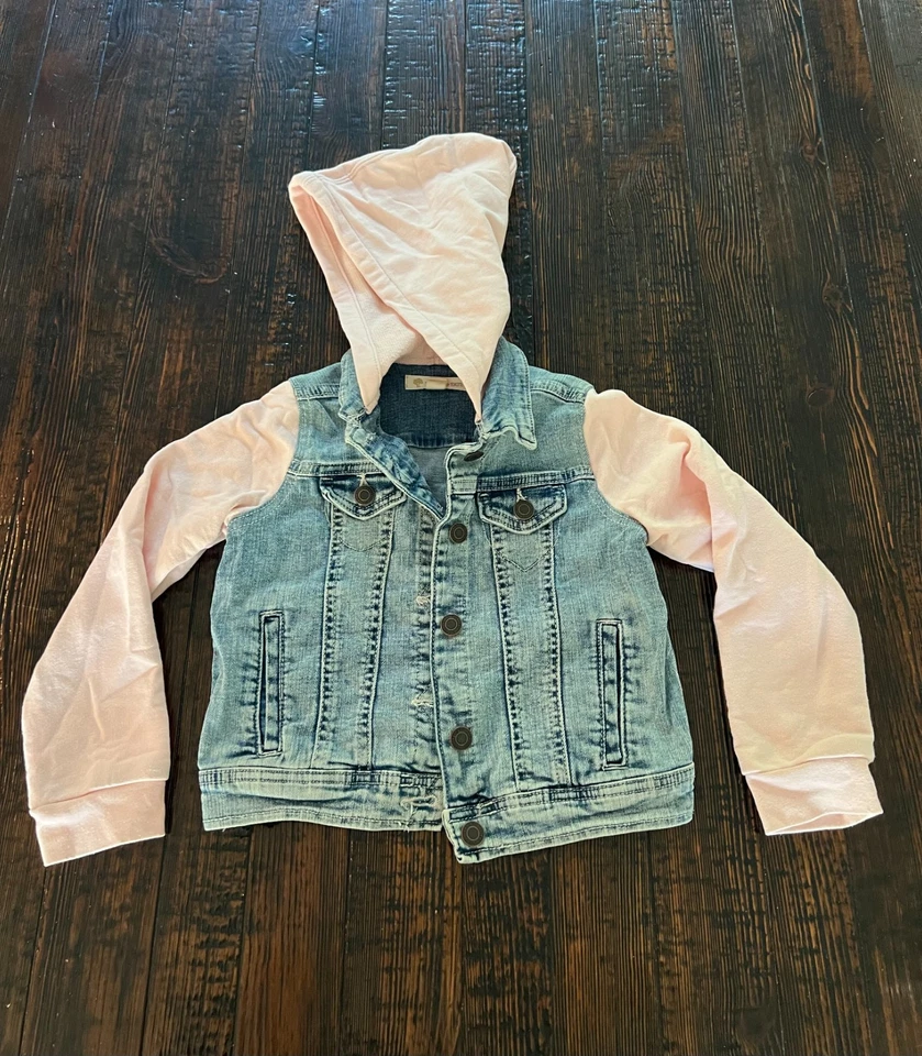 Tucker and Tate Rainbow Denim Jacket size 6 - Image 2 of 2