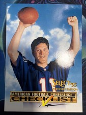 1995 Select Certified Edition Rookie Checklist 1 of 7 Erik Kramer