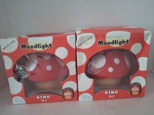 2x Mimicoco Moonlight Kino Red Mushroom Free WPurch.Box Damage Night Light