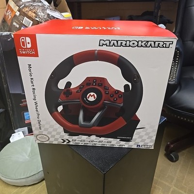Hori Mario Kart Racing Pro Deluxe For Nintendo Switch Black Red