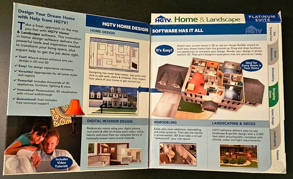 HGTV Home & Landscape Platinum Suite, Version 3 Software Windows XP, Vista, or 7 - Image 4 of 4