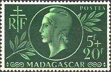 Timbre Madagascar (Colonies Fr.) 288 ** - 87367FK