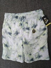 Art Class Kids Boys XL Mid Rise Swim Trunks Shorts Tie Dye Elastic Waist