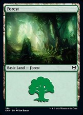 Forest -Foil Near Mint MTG Kaldheim