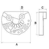 Schutzkappe, Generator Hc-Cargo F 032 234 769