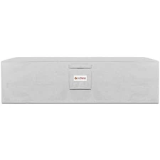 Real Flame Aegean Large Rectangle Fire Table Fabric Protective Cover in Gray
