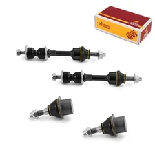 Front Sway Bar Link & Front Lower Ball Joint Kit for 2005-2008 F-150 RWD 4 PCS