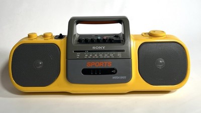 Vintage Sony Sports Boombox CFS-904 Mega Bass Portable Radio