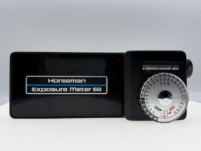 *Near Mint* Horseman Exposure Meter 6x9 Black For VH VHR 980 970 From JAPAN
