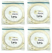 Lot of 4 – Genuine CRP/Rein Vacuum Hose 11731259994 – 1m White Silicone