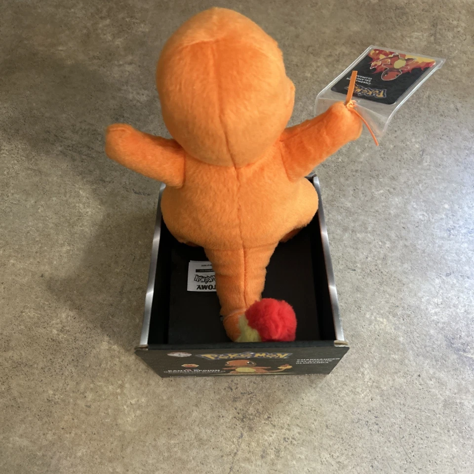 Плюшевая кукла Pokemon Charmander Trainer's Choice 2 8 дюймов 2014 Tomy Game Freak - Изображение 2 из 4