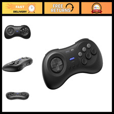 Bluetooth Game Controller for Switch, Windows & Android - 6-Button SEGA Classic