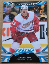 2022-23 Upper Deck MVP #100 Lucas Raymond Detroit Red Wings 