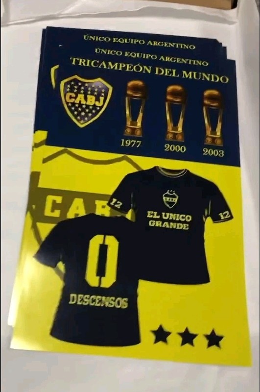 Boca Jrs Poster 12 X 20 Pulgadas , Argentina