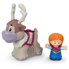 Fisher-Price Disney Frozen Anna Figure & Sven Reindeer By Little People