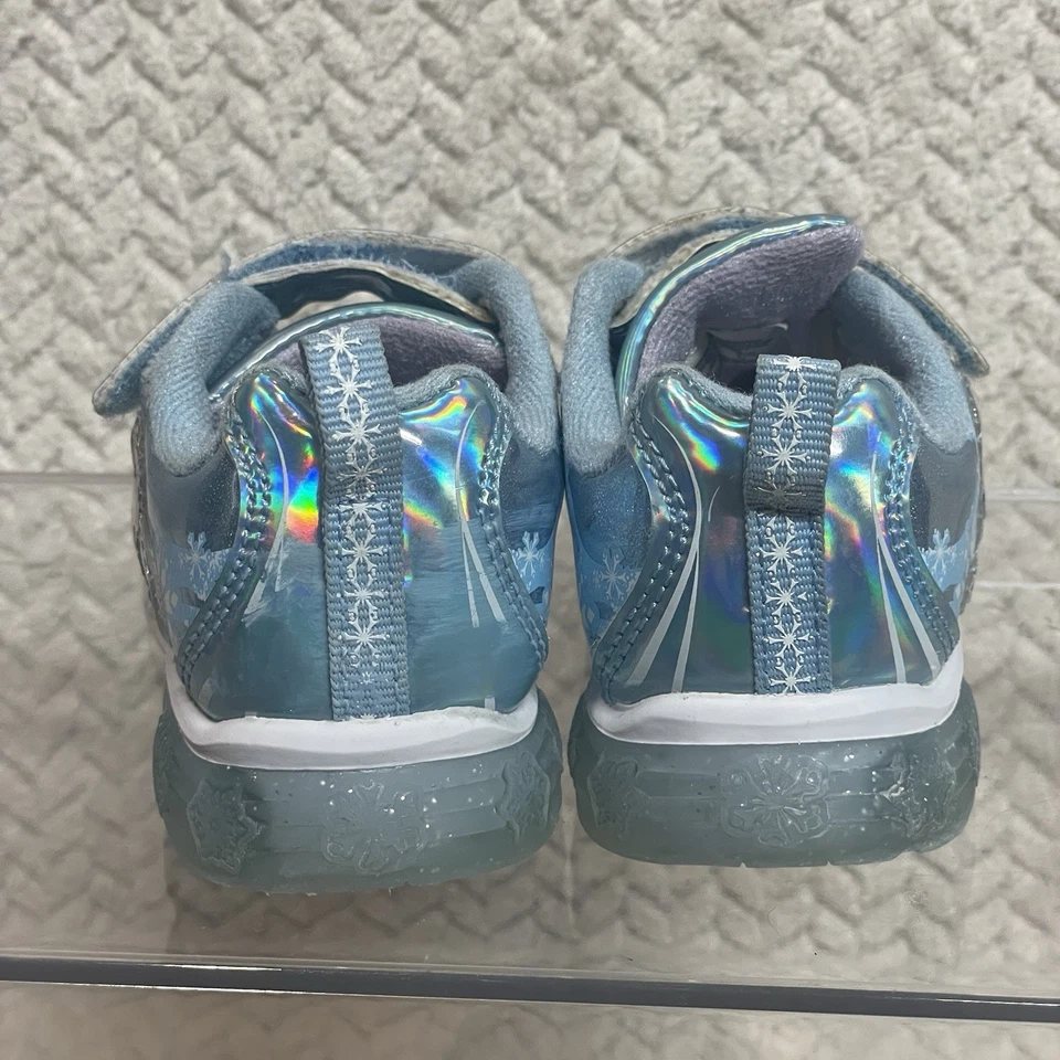 Zapatillas Disney Frozen 2 Azul Iluminado Niños Pequeños Talla 6 | Princesas Foto 4 de 4