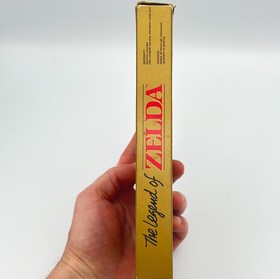 The Legend Of Zelda Nintendo NES PAL A ITA Italiano Mattel + Mapa - RARO
