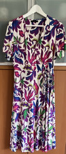 oui  Damen Wickelkleid  Gr. 40 knie­lang Kur...