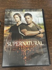 Supernatural: Complete Eighth Season DVD, 2012, 6-Disc Set Misha Collins New