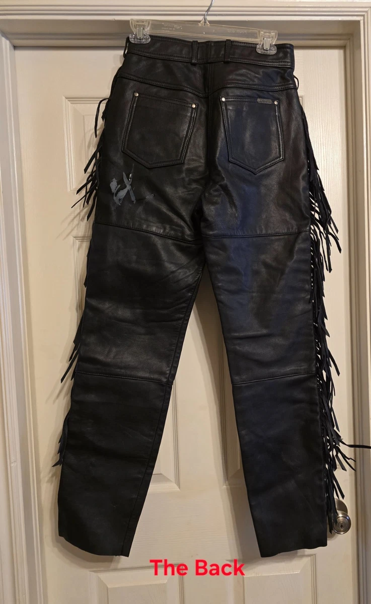 Harley-Davidson Black Leather Pants for Women for sale | eBay