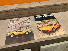 1973 Ford Lincoln Mercury Detomaso Pantera L Road Test And Sales Brochure Lot
