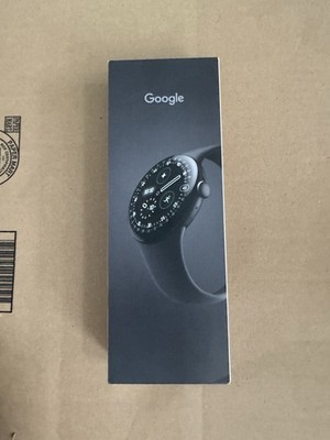 Google Pixel Watch 4 41mm WiFi GPS Obsidian Matte Black GA09958-US 4th Gen