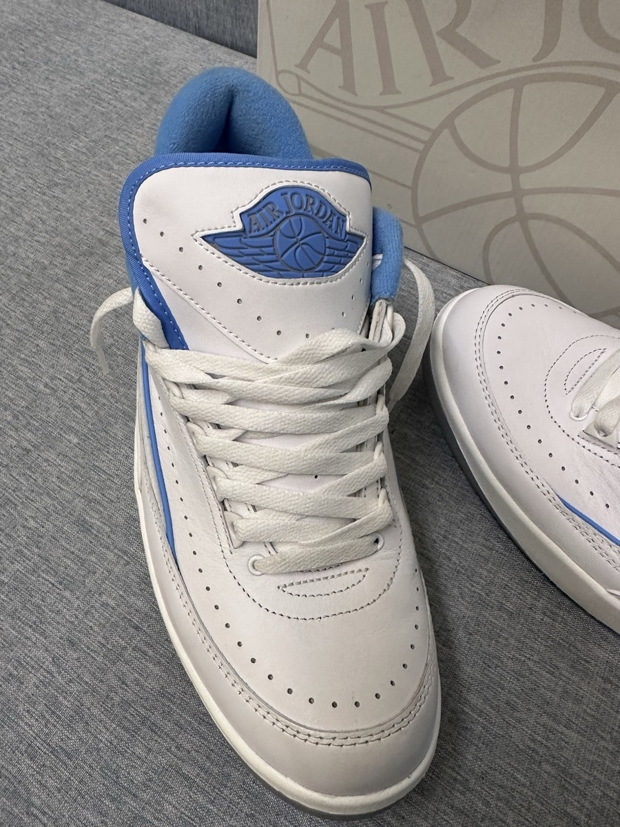 Nike Air Jordan Retro 2 Low UNC 2023 Size 12 Authentic Basketball