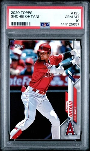 2020 Topps #125 Shohei Ohtani PSA 10