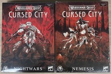 NEW CURSED CITY NIGHTWARS & NEMESIS WARHAMMER QUEST WARHAMMER AGE OF SIGMAR nib 