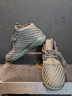 Nike Air Jordan ECLIPSE CHUKKA Cargo Olive Green Sequoia Carbon Fiber Shoes 10