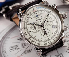 Zeppelin Airship Date Gift Commemorative Version Men's Retro Business