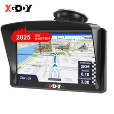 XGODY 7 Zoll PKW LKW WOHNMOBILE Navigationsgerät Navigation Navi 2025 EU Karten