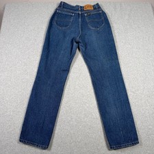 Vintage 80s Lee High Waisted Straight Leg Mom Jeans Medium Made in USA 12 MED