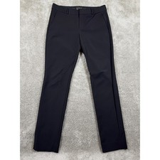 Banana Republic Black Cotton Blend Stretch Dress Pants Trousers Womens Size 2