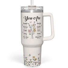Christian Gifts for Women, Inspiration Gifts Tumbler 40oz Stainless Steel Ins...