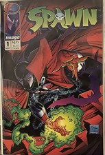 Spawn #1 Image Comics 1992 Todd McFarlane 1st...