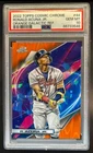 2022 Topps Cosmic Chrome Ronald Acuna Jr. Orange Galactic Refractor #/25 PSA 10