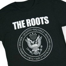 The Roots band Black Shirt Unisex Cotton Tee all sizes S-5