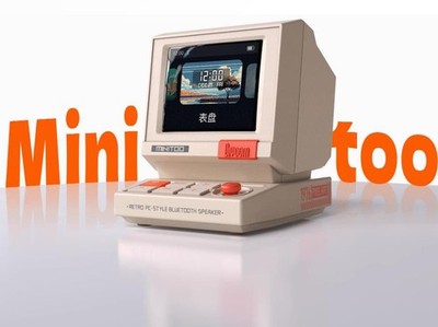 Divoom Minitoo Retro Computer Bluetooth Speaker Photo Display 128*160 pixels