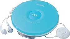 Sony CD Walkman D EJ002 Blue Used Very Good Condition Portable Audio Player