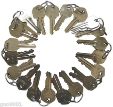 50 Pieces Precut Keys Kwikset 5 pins KW1 locksmith 5 sets of 10 Same Key Alike