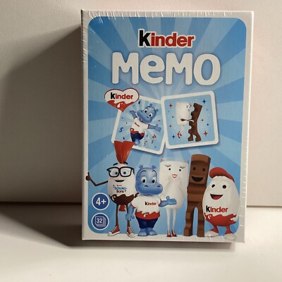 S053 - KINDER MEMO - Cartamundi Deutschland - Kinderschokolade