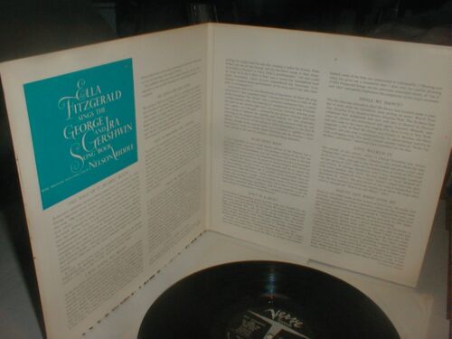 Ella Fitzgerald GERSHWIN Vol4 Verve Mono LP Gatefold '59 Female Vocal Swing Jazz - Picture 3 of 6