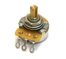 (1) Genuine Fender 1 meg Linear Split Shaft Guitar/Bass Control Pot 005-4453-000