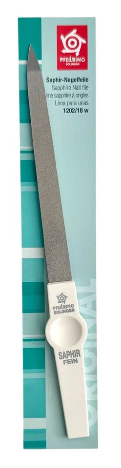 Pfeilring 1202/18W Sapphire Nail File - Made in Germany - Image 2 of 4