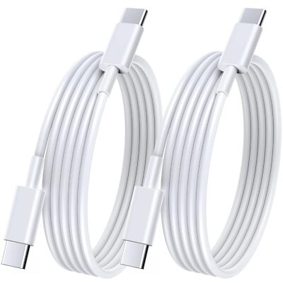 USB C auf USB C Kabel 2Pack 100W 1.8M USB C to USB C Schnellladekabel 5A PD 4.0