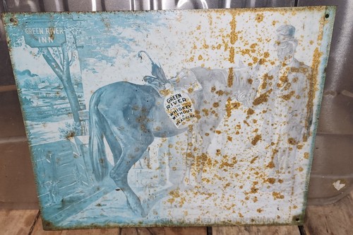 CHAS W SHONK Copyright 1899 OWENSBORO KENTUCKY LITHO EN ÉTAIN / SIGNE EN MÉTAL - Photo 1/5