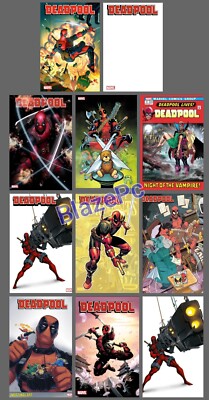 Deadpool #1 Cover A B C D E F G H I Variant Set or 1:25 1:100 Options 2024 NM